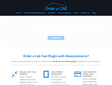 Tablet Screenshot of orderacab.co.uk